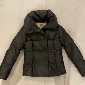 Burberry Funnel Neck Puffer